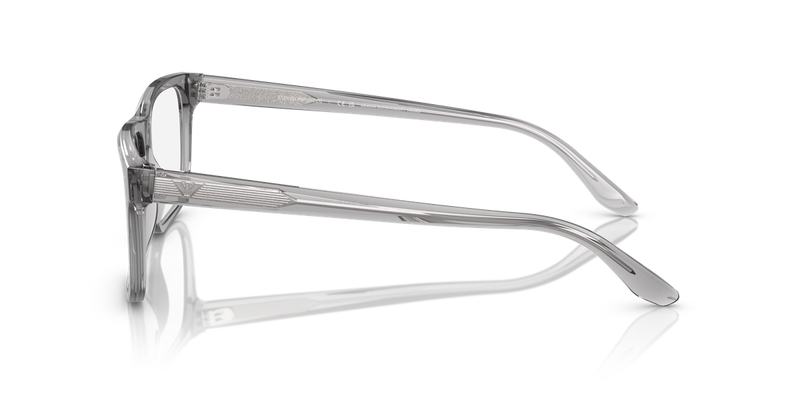 Emporio Armani EA3218 in Shiny Transparent Grey / Demo Lens (5075) - Alternate View