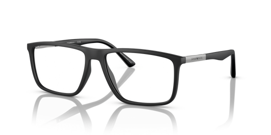 Emporio Armani EA3221 - Matte Black / Demo Lens (5001)