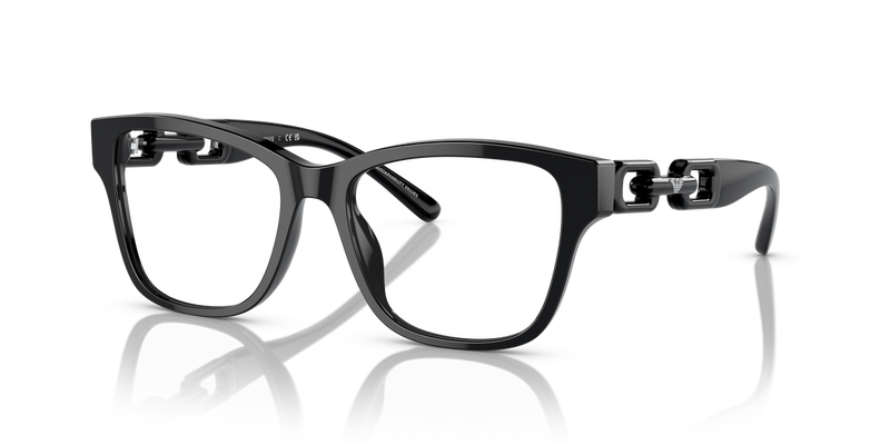 Emporio Armani EA3222U in Shiny Black - Front View