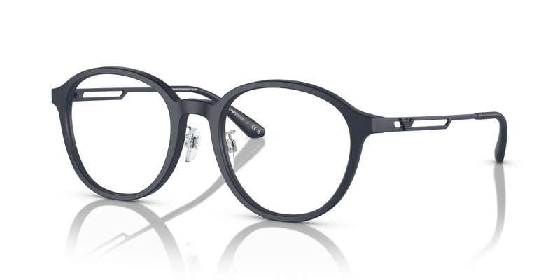Emporio Armani EA3225F in Matte Blue - Front View