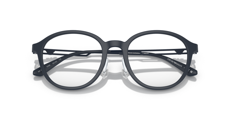 Emporio Armani EA3225F in Matte Blue - Side View