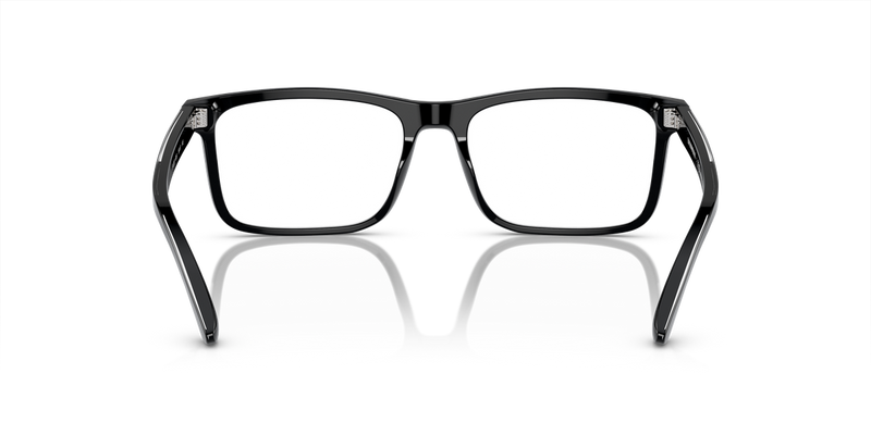 Emporio Armani EA3227 in Shiny Black/Top Crystal - Temple Detail