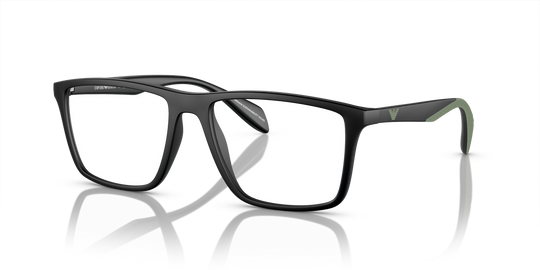 Emporio Armani EA3230 - Matte Black / Demo Lens (5001)