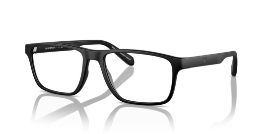 Emporio Armani EA3233 - Matte Black / Demo Lens (5001)