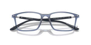 Shiny Transparent Blue / Demo Lens (6108)
