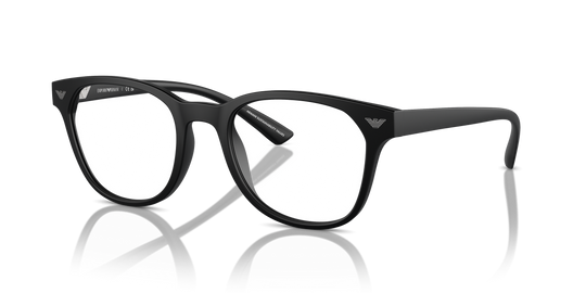 Emporio Armani EA3240U - Matte Black / Demo Lens (5001)