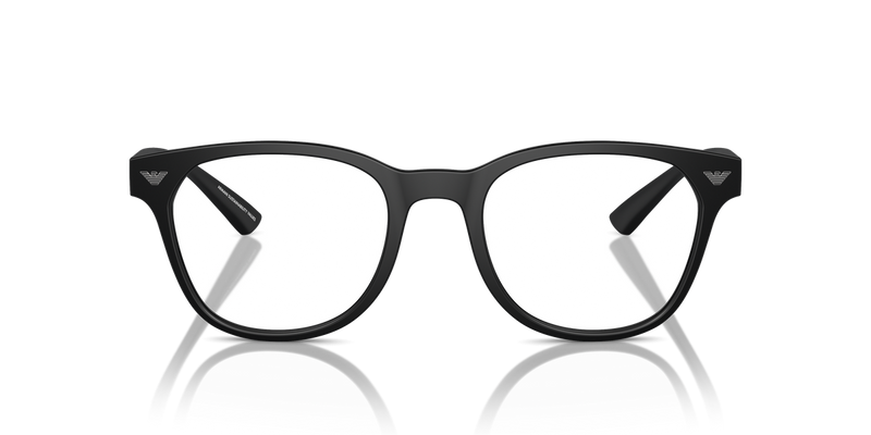 Emporio Armani EA3240U in Matte Black / Demo Lens (5001) - Alternate View