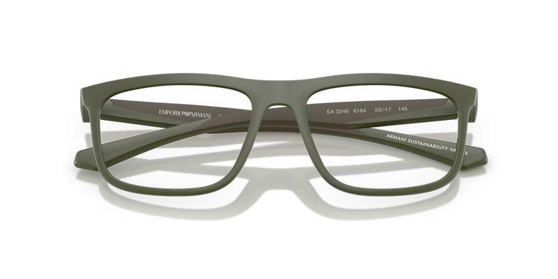 Emporio Armani EA3246 in Matte Green - Alternate View
