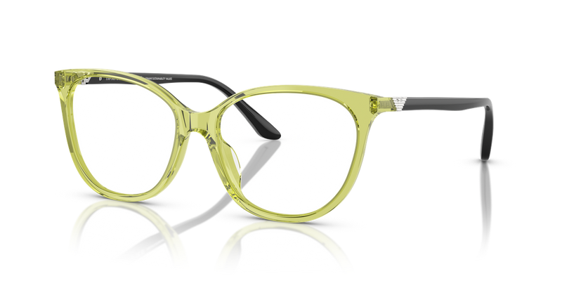Emporio Armani EA3249U in Shiny Transparent Green - Alternate View