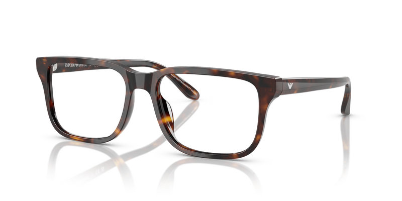 Emporio Armani EA3250U in Shiny Havana / Demo Lens (5026) - Front View