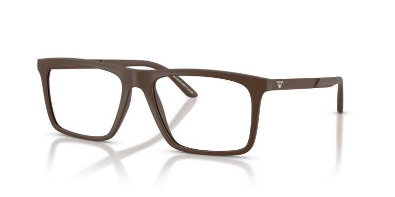 Emporio Armani EA3253F in Matte Brown / Demo Lens (6243) - Alternate View