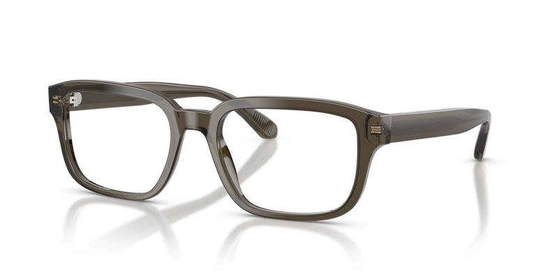 Emporio Armani EA3255F in Shiny Transparent Grey / Demo Lens (6249) - Front View