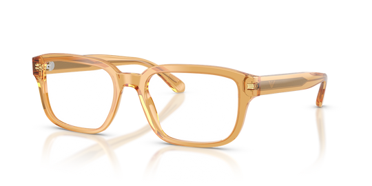 Emporio Armani EA3255 - Shiny Transparent Yellow / Demo Lens (6246)