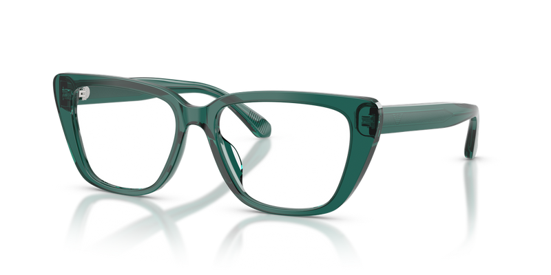 Emporio Armani EA3256U in Shiny Transparent Green - Alternate View