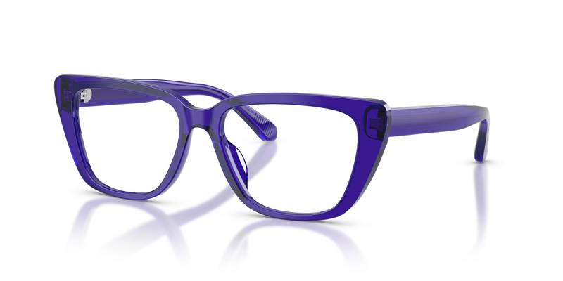 Emporio Armani EA3256U in Shiny Transparent Purple - Alternate View