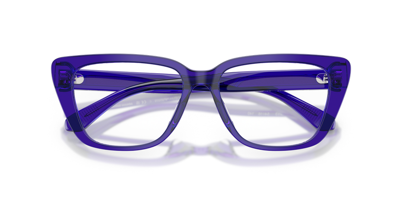 Emporio Armani EA3256U in Shiny Transparent Purple - Alternate View