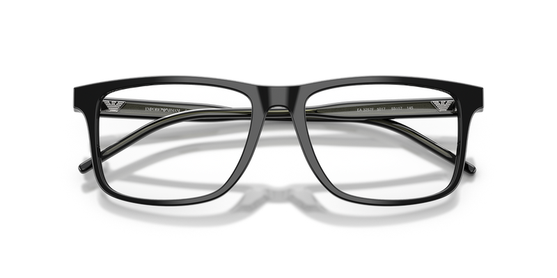 Emporio Armani EA3257F in Shiny Black - Side View