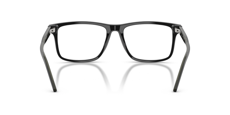 Emporio Armani EA3257 in Shiny Black / Demo Lens (5017) - Temple Detail