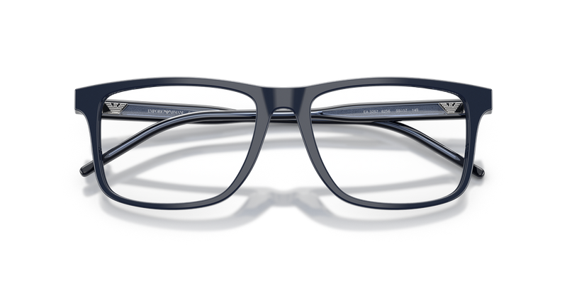 Emporio Armani EA3257 in Shiny Blue / Demo Lens (6256) - Alternate View