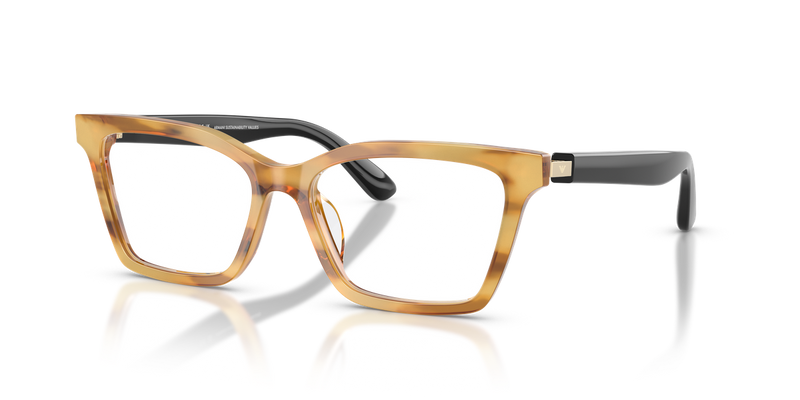 Emporio Armani EA3261U in Shiny Striped Honey - Alternate View