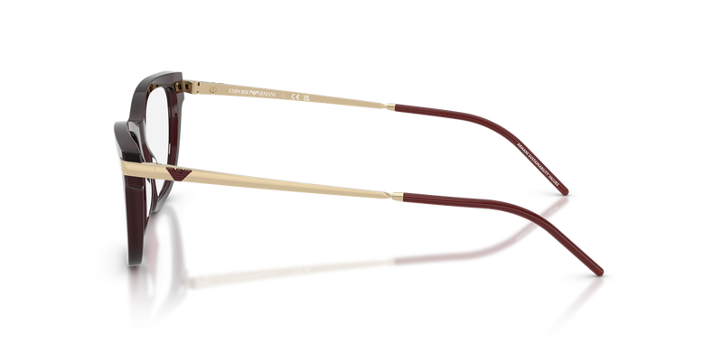 Emporio Armani EA3262F in Shiny Opal Bordeaux / Demo Lens (6265) - Alternate View
