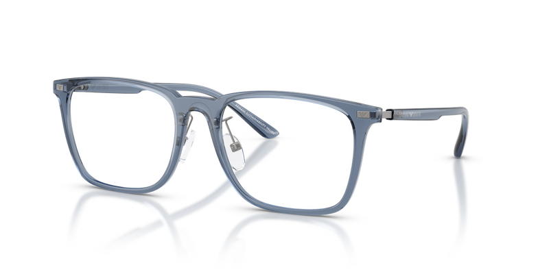 Emporio Armani EA3263D in Shiny Transparent Blue - Alternate View