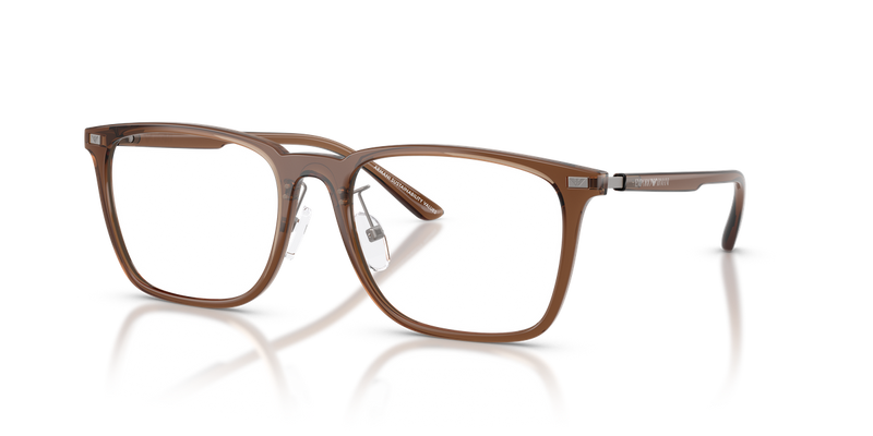 Emporio Armani EA3263D in Shiny Transparent Brown - Alternate View