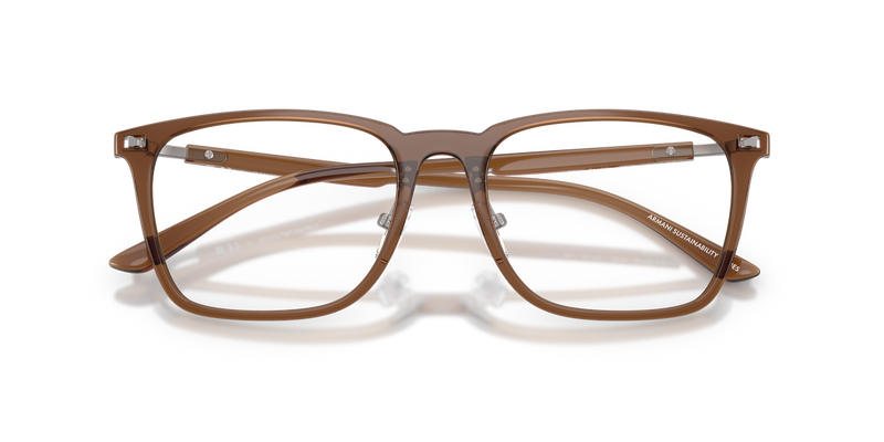 Emporio Armani EA3263D in Shiny Transparent Brown - Alternate View