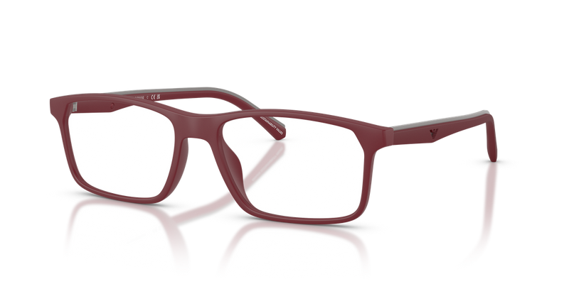 Emporio Armani EA3266U in Matte Bordeaux / Demo Lens (5261) - Alternate View