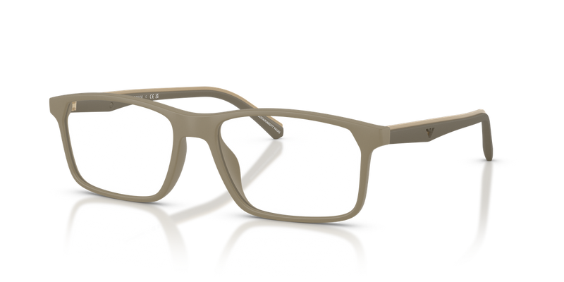 Emporio Armani EA3266U in Matte Beige / Demo Lens (5437) - Alternate View