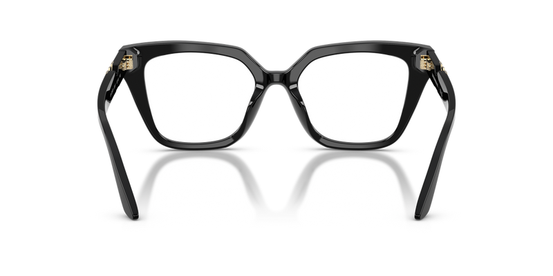 Emporio Armani EA3267U in Shiny Black / Demo Lens (5017) - Temple Detail