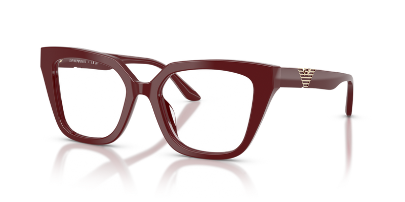 Emporio Armani EA3267U in Shiny Bordeaux / Demo Lens (6323) - Alternate View