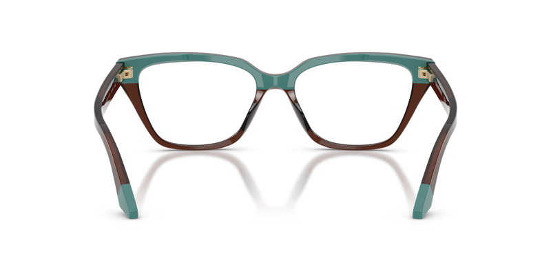 Emporio Armani EA3270U in Transparent Brown/Teal - Alternate View