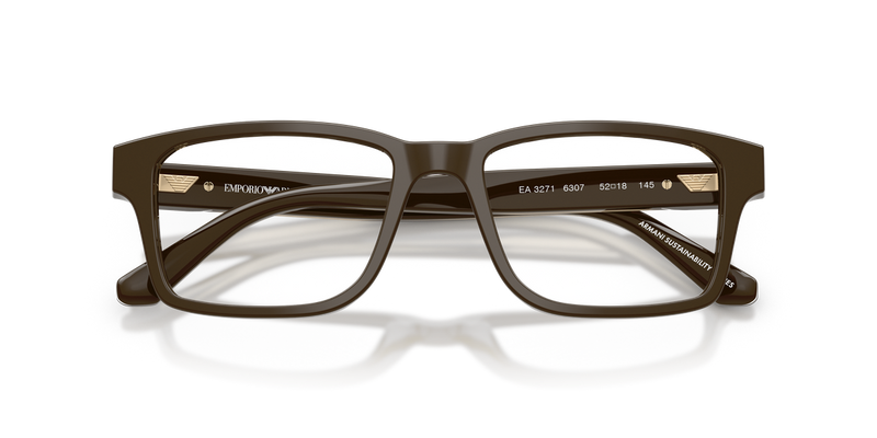 Emporio Armani EA3271 in Shiny Brown / Demo Lens (6307) - Alternate View