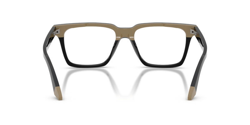Emporio Armani EA3272U in Black/Beige / Demo Lens (6313) - Temple Detail