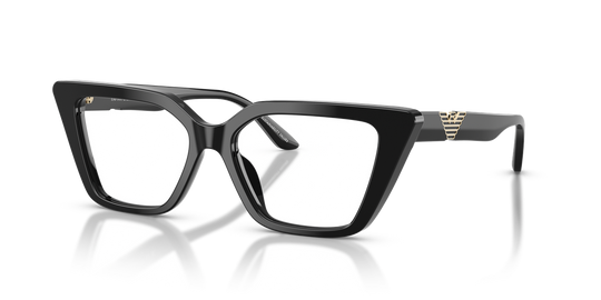 Emporio Armani EA3273U - Shiny Black / Demo Lens (5017)