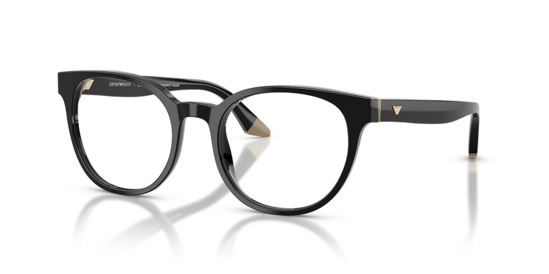 Emporio Armani EA3274 in Black/Beige / Demo Lens (6313) - Front View