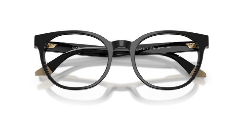 Emporio Armani EA3274 in Black/Beige / Demo Lens (6313) - Side View
