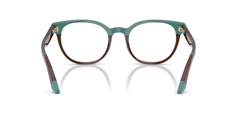 Emporio Armani EA3274 in Transparent Brown/Teal / Demo Lens (6318) - Alternate View