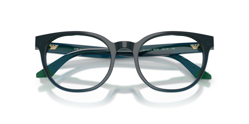 Emporio Armani EA3274 in Opal Blue/Green / Demo Lens (6319) - Alternate View