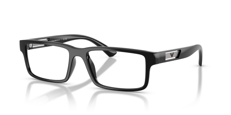 Emporio Armani EA3278 in Shiny Black / Demo Lens (5017) - Alternate View