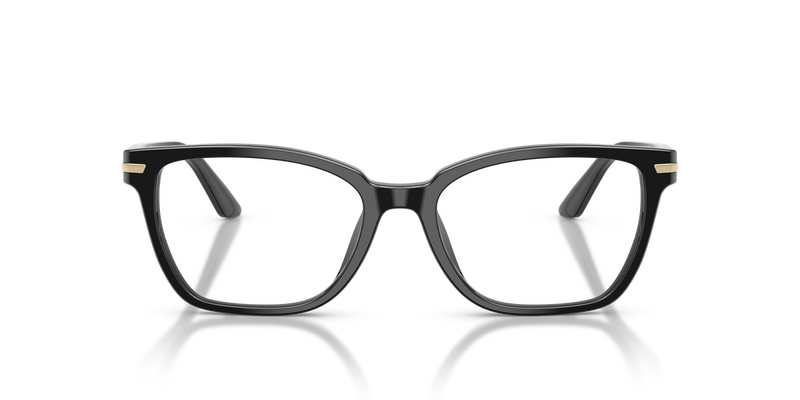 Emporio Armani EA3282BU in Shiny Black / Demo Lens (5017) - Temple Detail