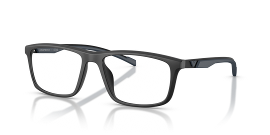 Emporio Armani EA3286U - Matte Black / Demo Lens (5001)
