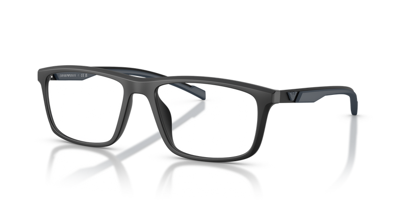 Emporio Armani EA3286U in Matte Black - Front View