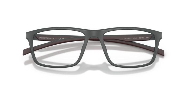 Emporio Armani EA3286U in Matte Grey - Alternate View