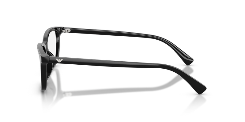 Emporio Armani EA3290U in Shiny Black - Back View