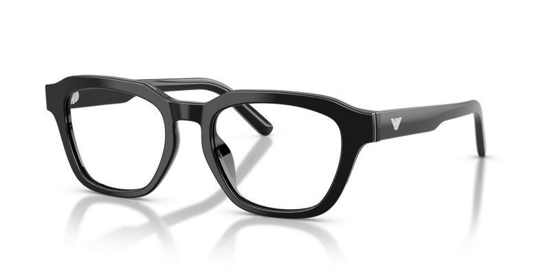 Emporio Armani EA3291U in Shiny Black - Front View