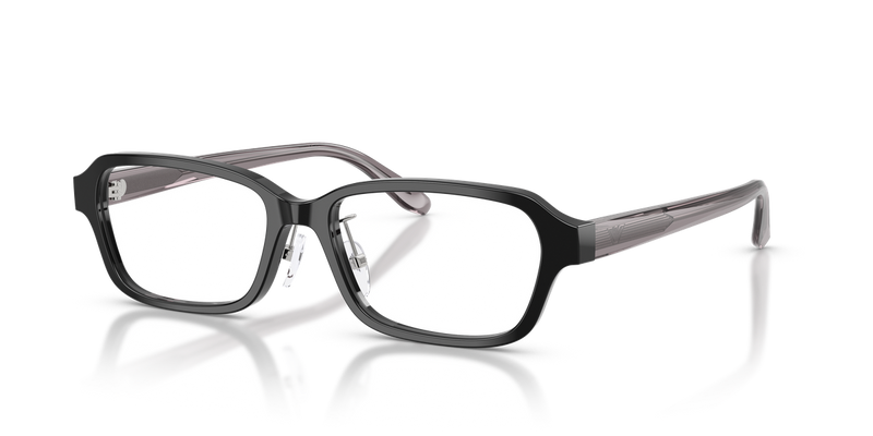 Emporio Armani EA3295D in Shiny Black - Front View