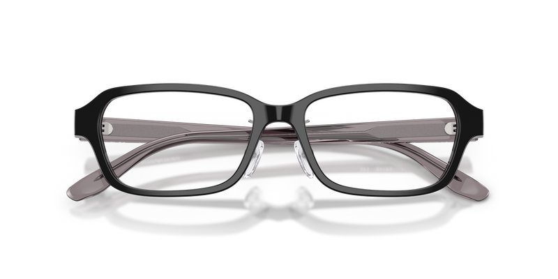Emporio Armani EA3295D in Shiny Black - Side View