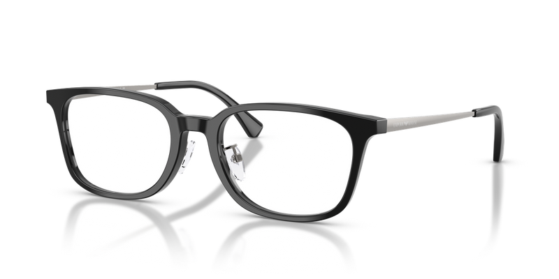 Emporio Armani EA3296D in Shiny Black - Front View